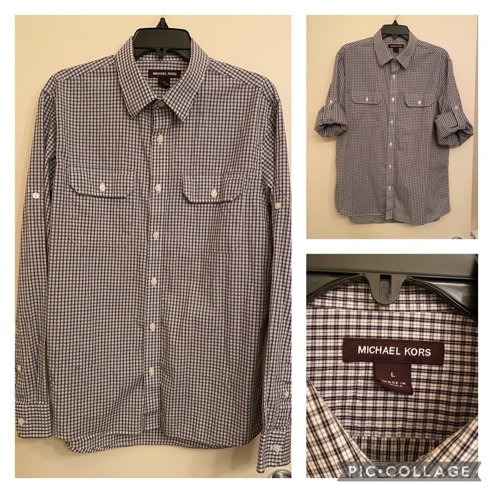 EUC Men’s Michael Kors Dress Shirt in L